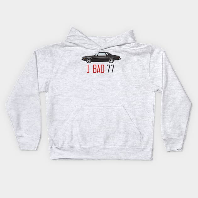 One Bad 77 Kids Hoodie by JRCustoms44